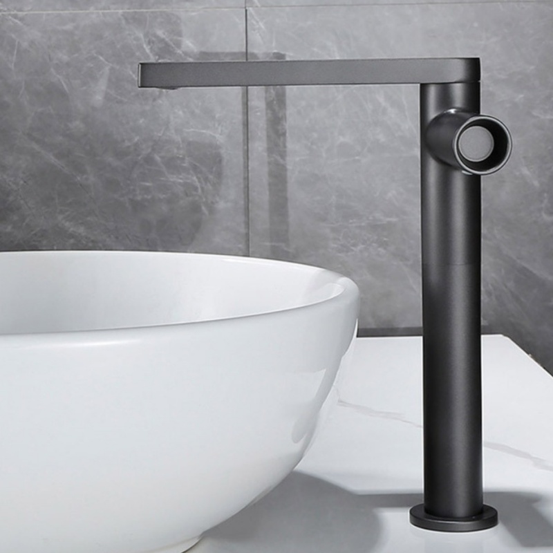 Modern Stylish Sinks Dual Temperature Bathroom Basin Mixer Faucet