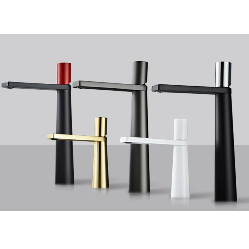 Modern Stylish Sinks Dual Temperature Bathroom Basin Mixer Faucet
