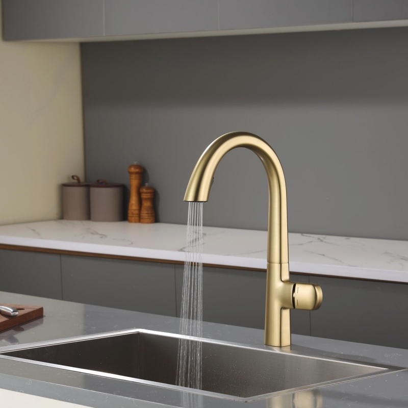 Sleek Matte Black Stainless Steel Bathroom Faucet for Modern Spaces
