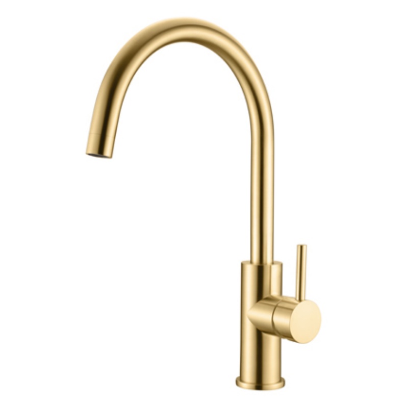 Black Spring Stainless Steel Pull-out Kitchen Sink Faucet