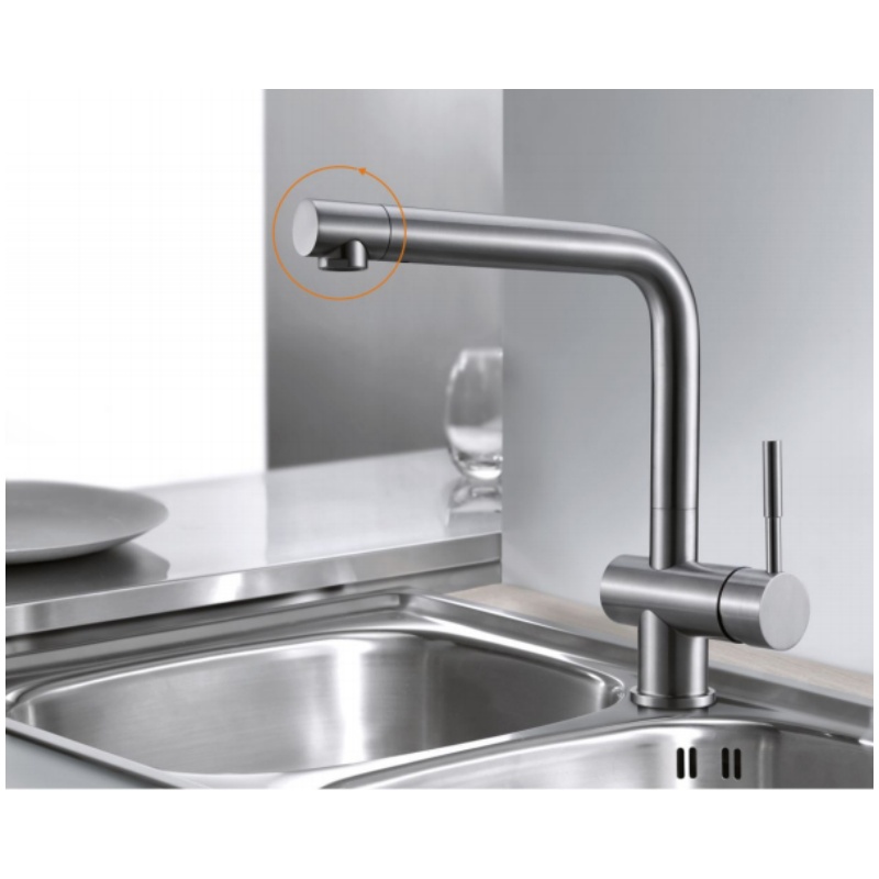 Premium Grey Color Kitchen Tap Faucet with Advanced Water Purification