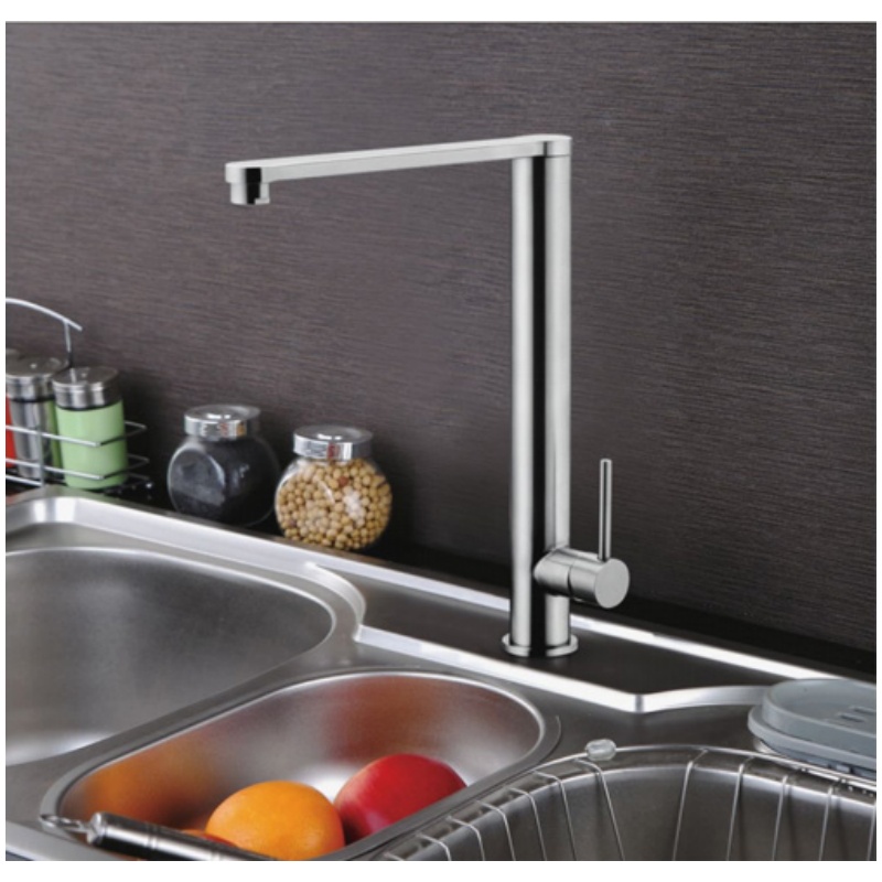 Stainless Steel Kitchen Faucet, Spring Pull-out Kitchen Tap, 304 Sink Mixer Water Tap with Cupc Certification