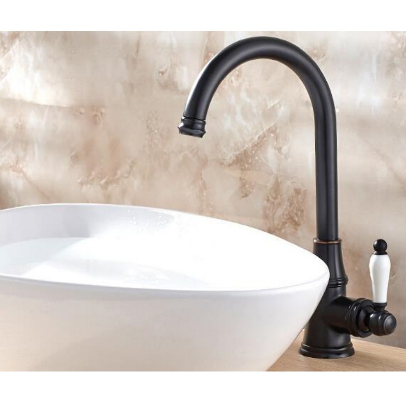 Premium Matte Black Pull-out Bathroom Faucet for Modern Homes
