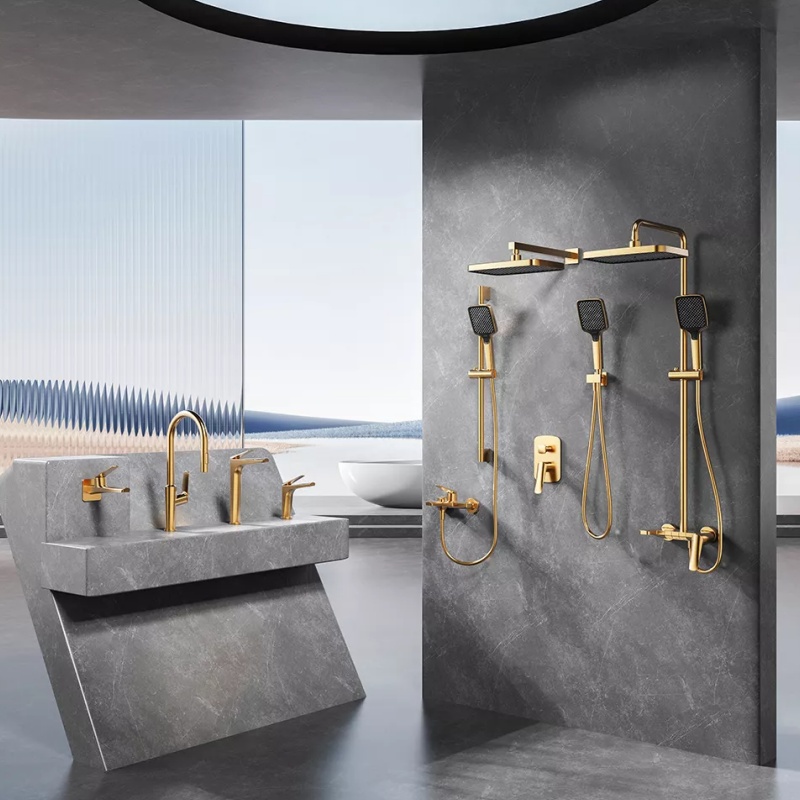Elegant European Black Brass Bidet Faucet for Modern Bathrooms