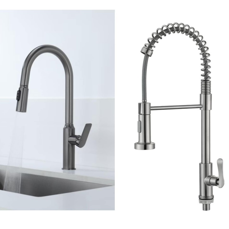 Classic Brass Elegant Single Lever Handle Bathroom Basin Mixer Faucet