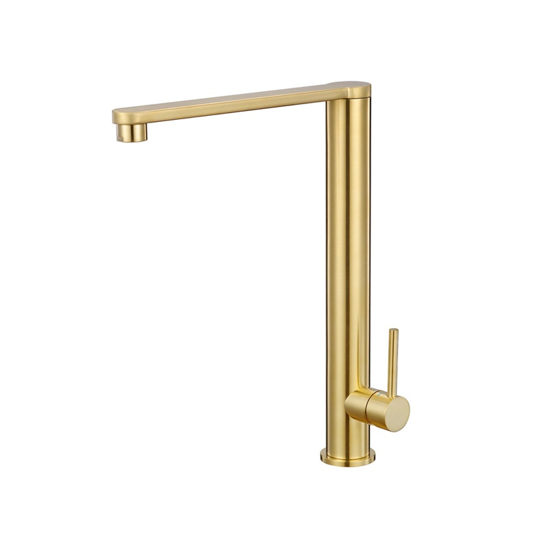White Brass Instant Hot Pull-out Kitchen Faucet