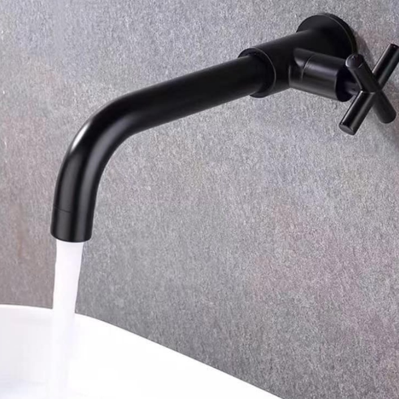 Premium Matte Black Pull-out Bathroom Faucet for Modern Homes