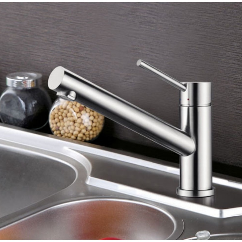 White Brass Instant Hot Pull-out Kitchen Faucet