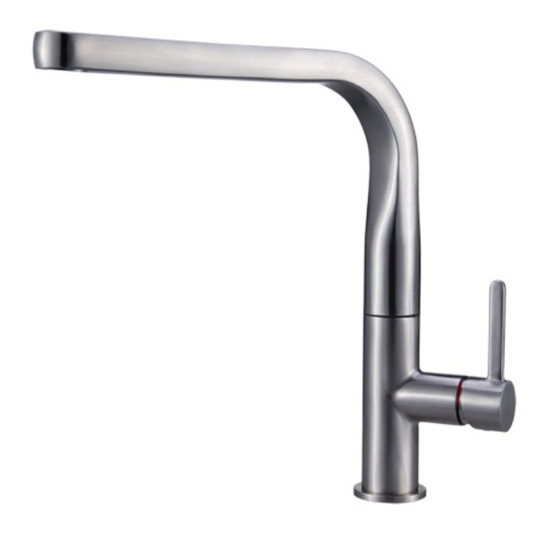Stainless Steel Kitchen Faucet, Spring Pull-out Kitchen Tap, 304 Sink Mixer Water Tap with Cupc Certification