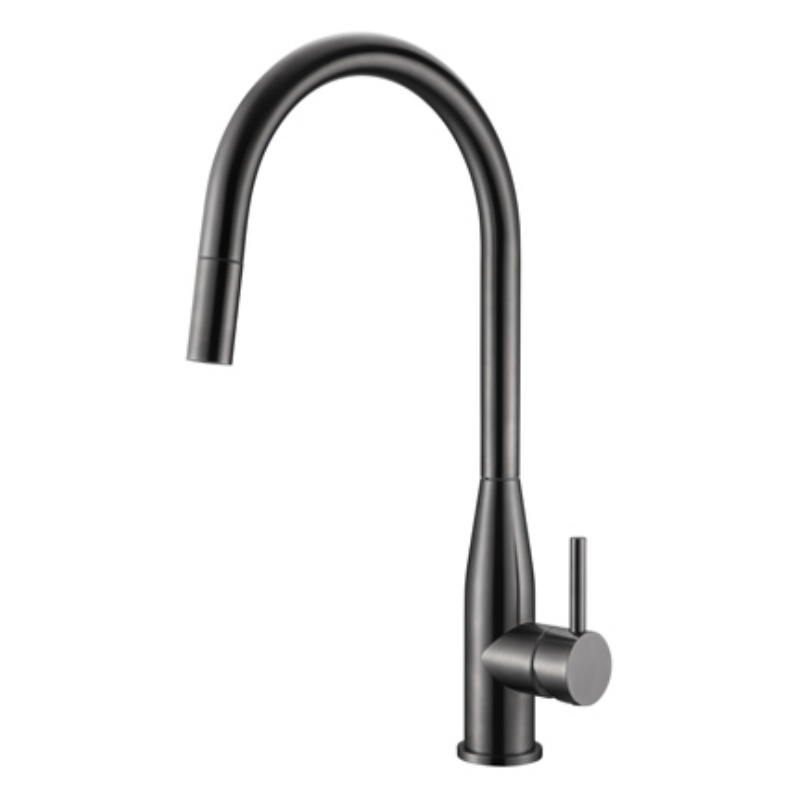 Matte Black Brass Kitchen Faucet RO Water Filter Tap Two in One Drinking Water Purifier