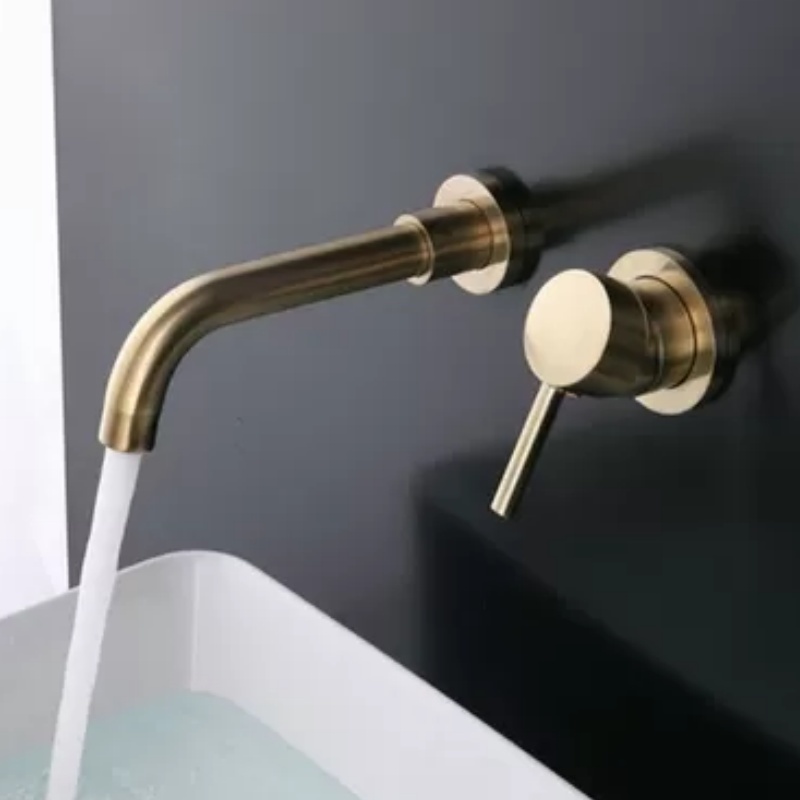Stylish Brass Sink Mixer Tap for Elegant Bathroom Designs