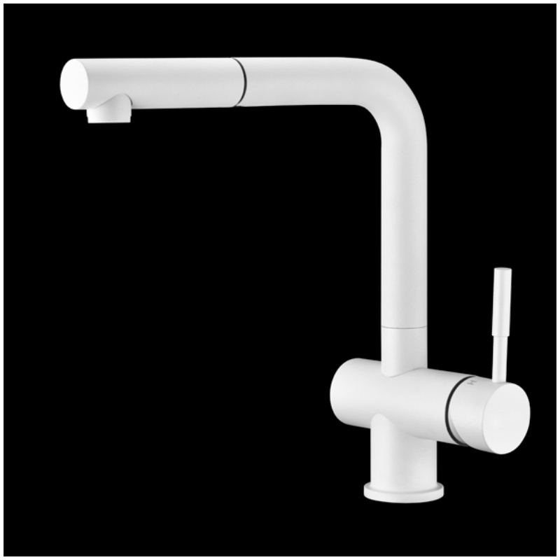  Touchless Motion Sensor Kitchen Faucet Black Pull Down Sprayer LED Light Single Handle Hands-Free Kitchen Sink Faucet
