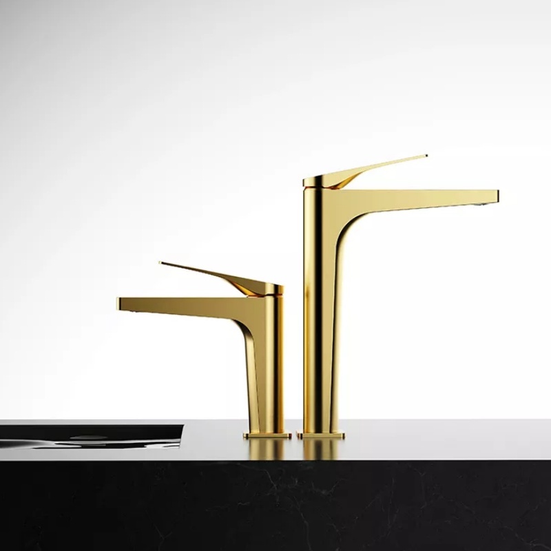 Modern Single Handle Design Brass Bathroom Basin Faucet