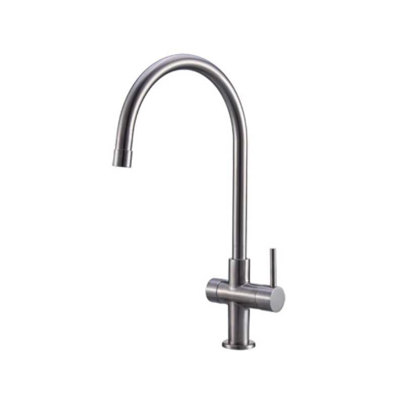 Brass Kitchen Faucet, Classic Style Kitchen Tap, Elegant Water Tap with Filter for Kitchen Sink