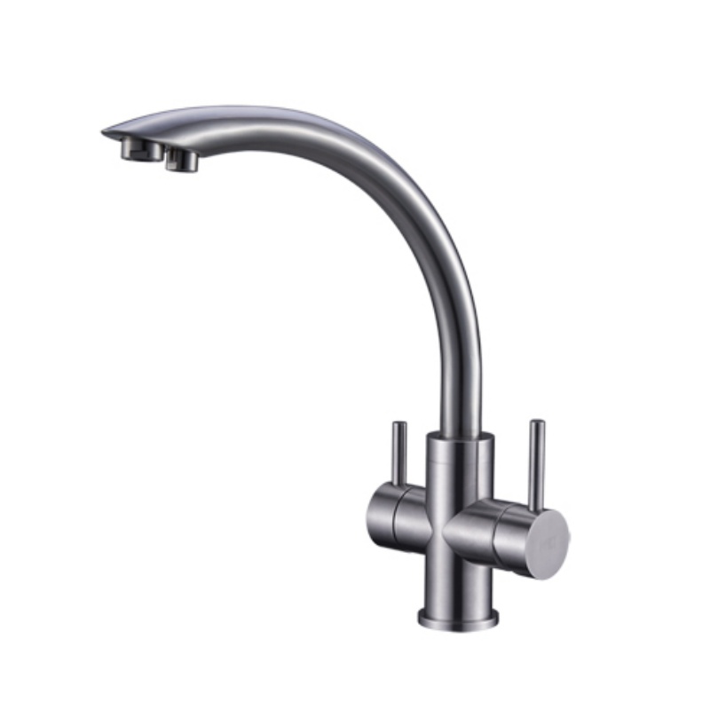 Anti-Dirt Easy Clean 304 Stainless Steel Kitchen Faucet