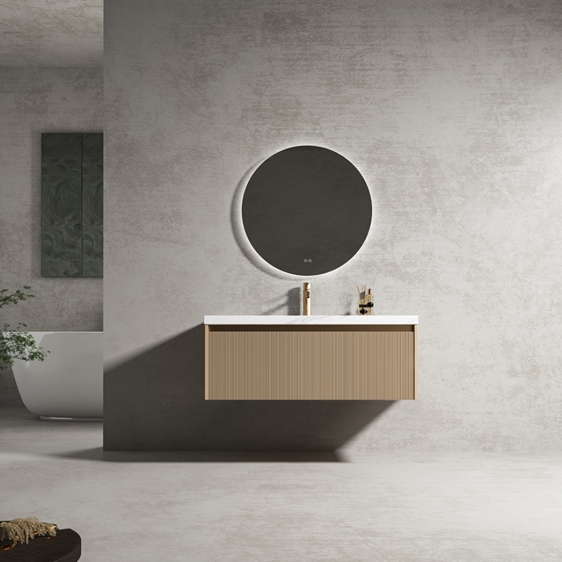 Modern Luxury Bathroom Vanity Unit Hot Sell Mirror Bathroom Cabinet