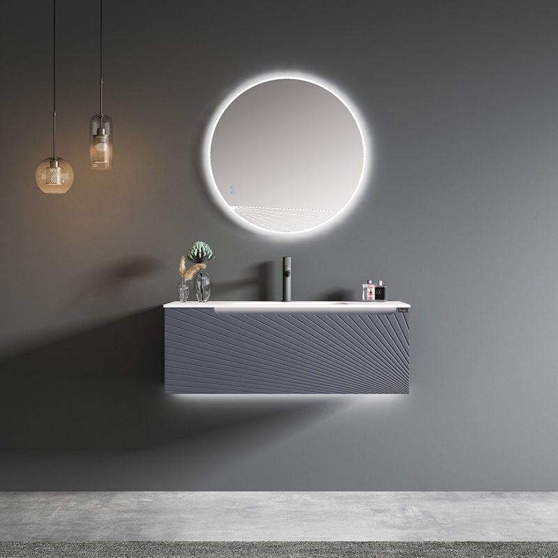 Modern Design Bathroom Storage Cabinet Light Wash Basin Design Bathroom Vanities