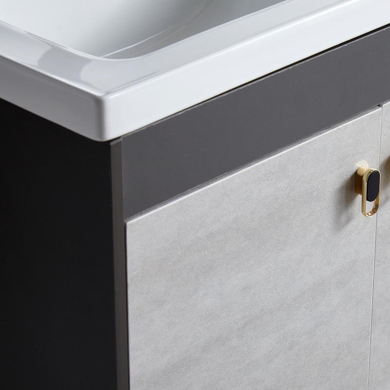 Bulk Supply European Style Customized Grilled Art Bathroom Cabinets