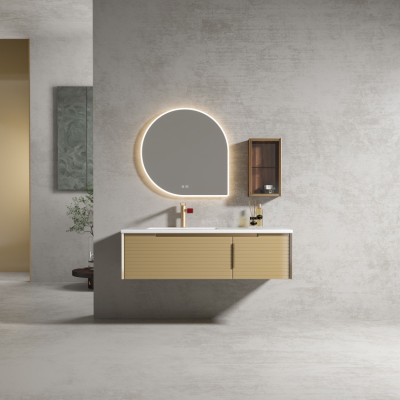New Arrival Vanity Factory Directly Modern Wholesale Waterproof Bathroom Cabinet Vanities
