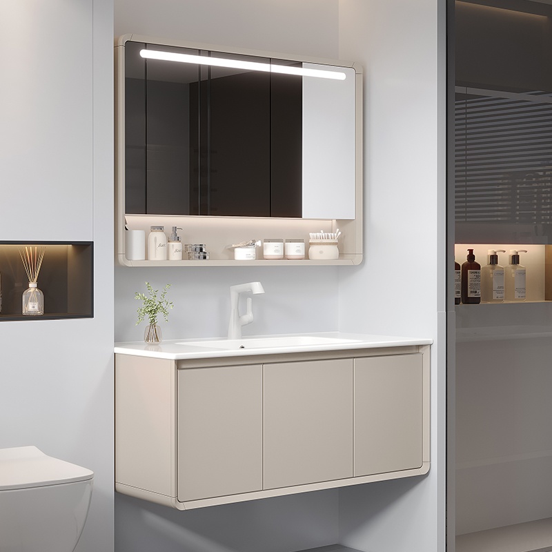 Stylish PVC Bathroom Storage Cabinet for Modern Interiors