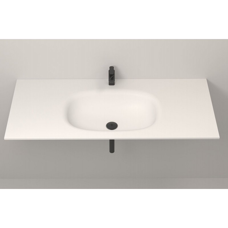 Solid Wood Modern Bathroom Storage Cabinet Light Wash Basin Design Bathroom Vanities