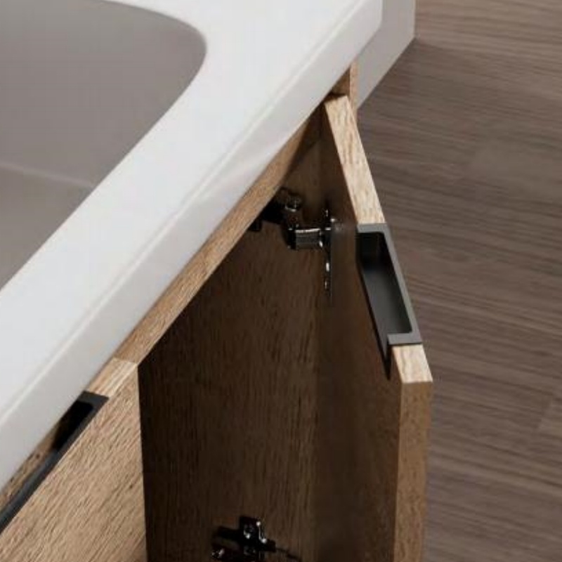 Made in China Luxury Wall Mounted Plywood Bathroom Vanity
