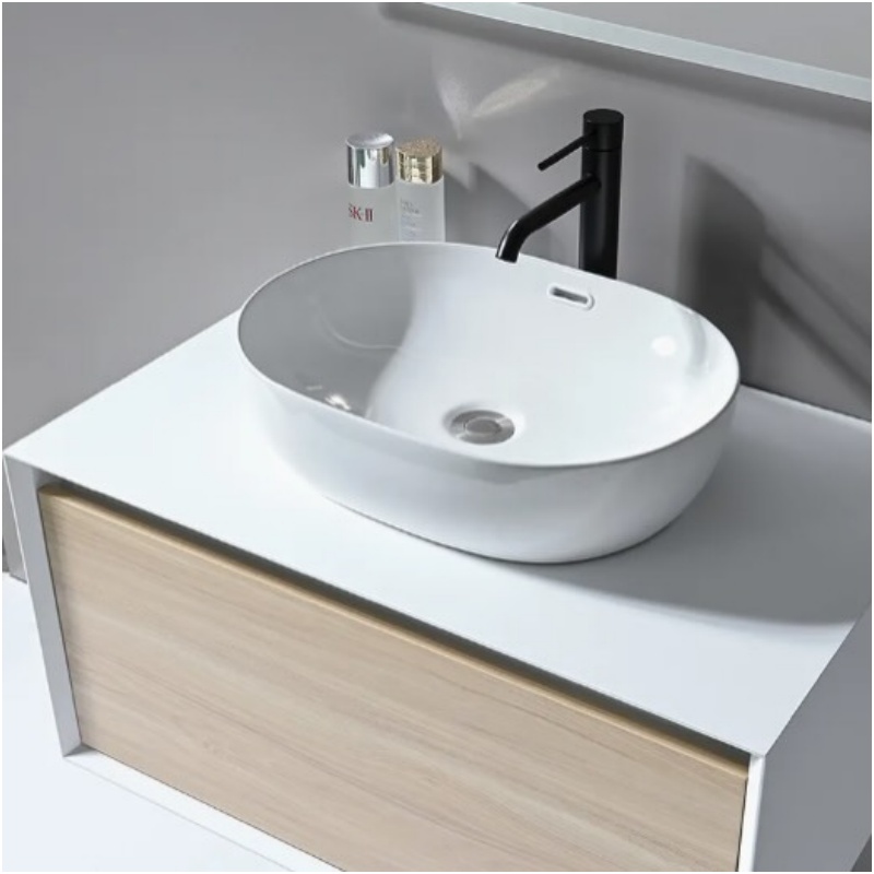 Cheap Small Space Super Practical Mini MDF Wall Mounted Bathroom Cabinet