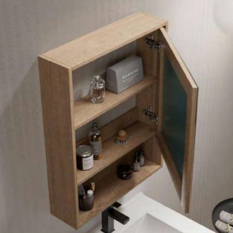 Made in China Luxury Wall Mounted Plywood Bathroom Vanity
