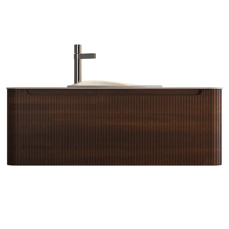 Hot Sale MDF Bathroom Cabinet with Double Bowl Bathroom Wash Basins Vanities