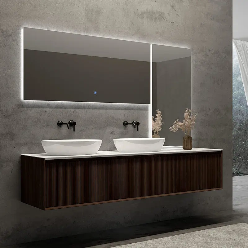 Cheap Small Space Super Practical Mini MDF Wall Mounted Bathroom Cabinet