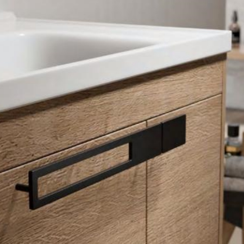 New Bulk Purchases Plywood Bathroom Cabinet with LED Mirror Cabinet Bathroom Vanity