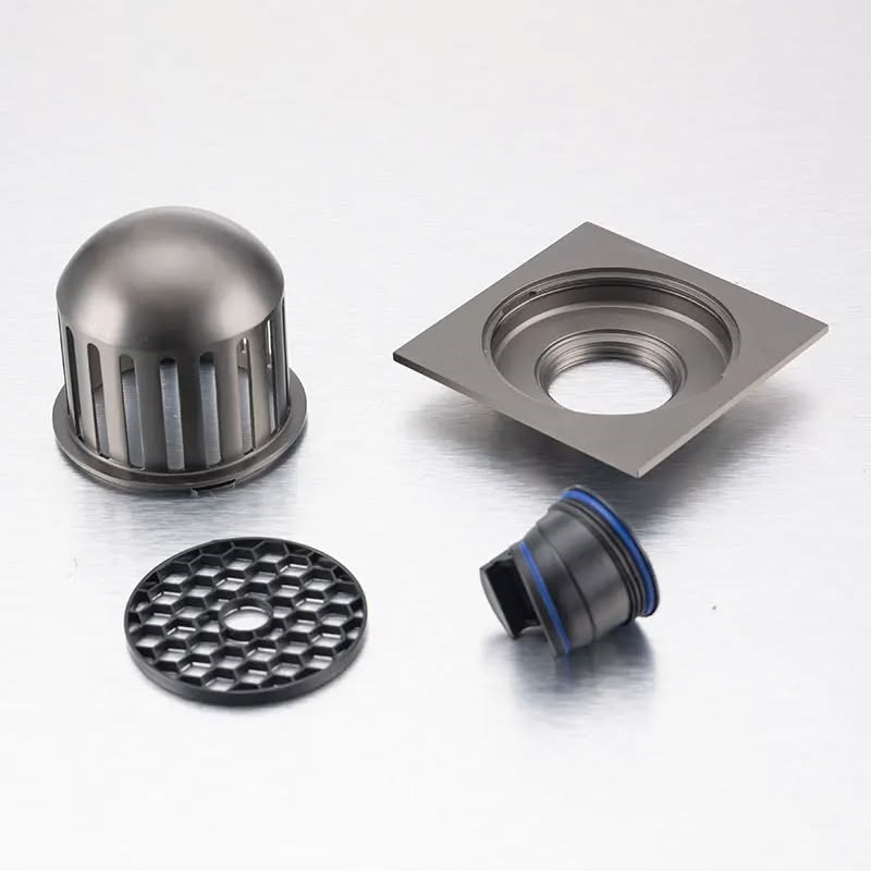 SUS304 Floor Trench Drain Cover Floor Grate Drainage Steel Grating Channel Drain for Bathroom