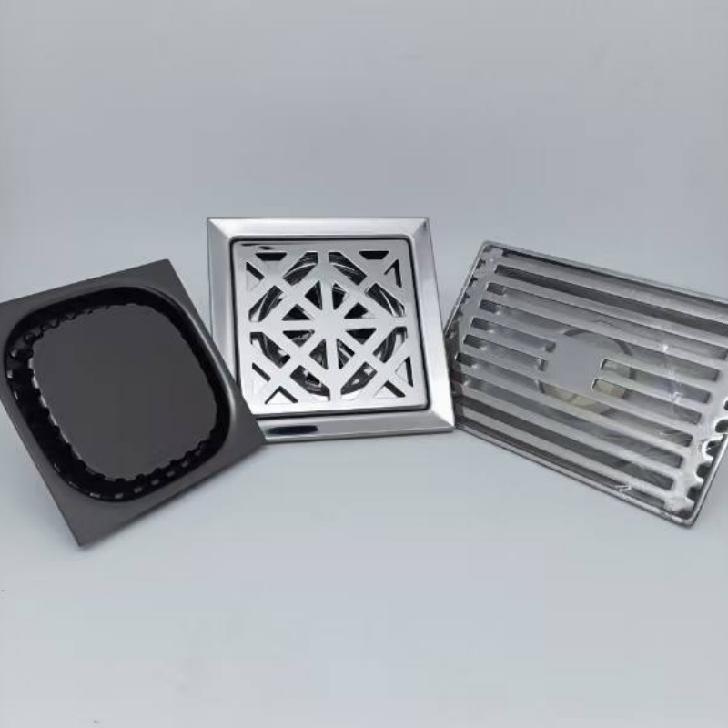 Sanitary Ware Shower Floor Drain Brass Tile Insert Floor Drain