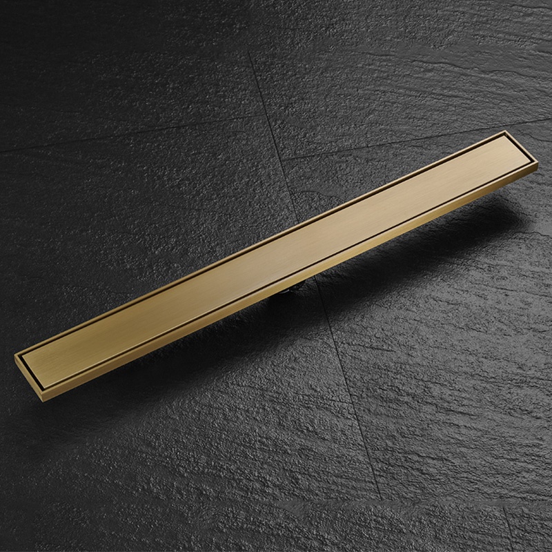 Brushed Matte Shower Floor Drain for Office Restroom