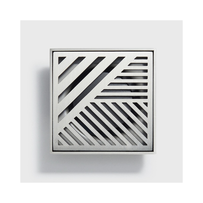 Concealed Floor Drain Bathroom Modern Gold Square Floor Drain