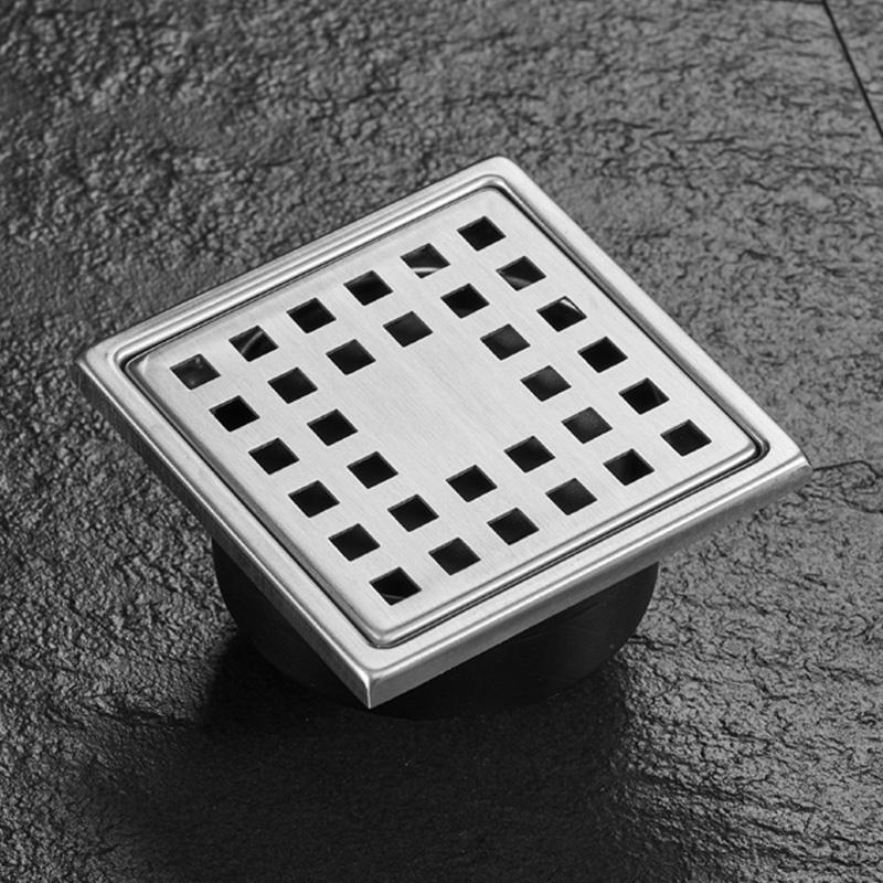 Silent Drainage Square Shower Drain for Bath Center