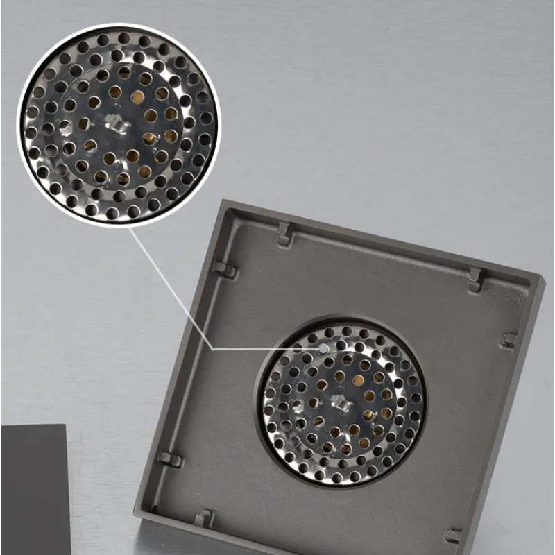 Factory Direct Sales Gold Linear Stainless Steel Floor Drain for Shower Bathroom