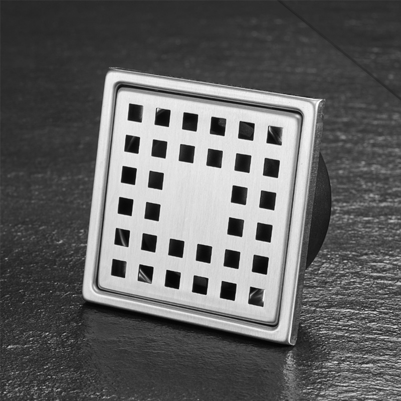 Silent Drainage Square Shower Drain for Bath Center