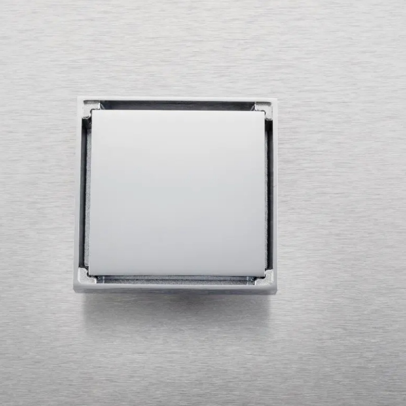 Hot Stainless Steel Triangle Shower Floor Drain for Bathroom