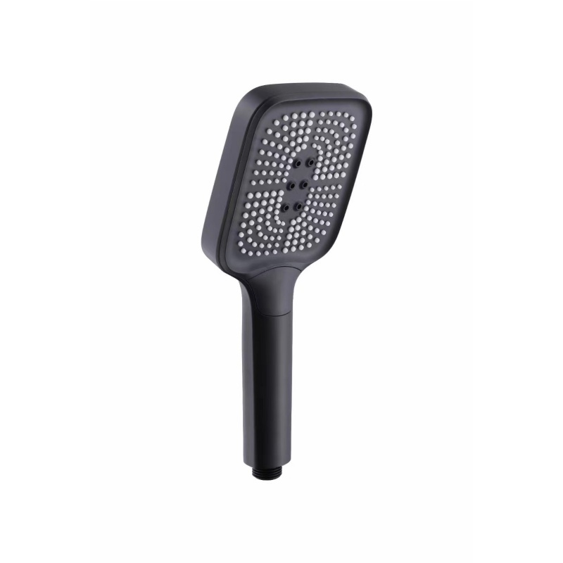 Watermark Matte Black Overhead Shower Combine Hand Shower