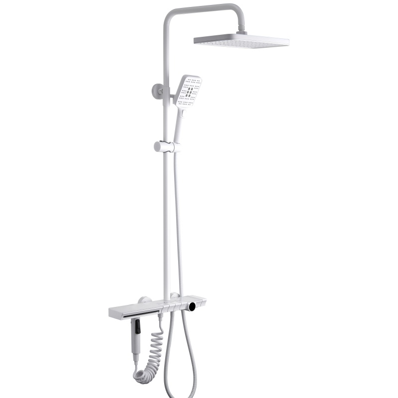 Luxury Round Two Way Concealed Shower Faucet System
