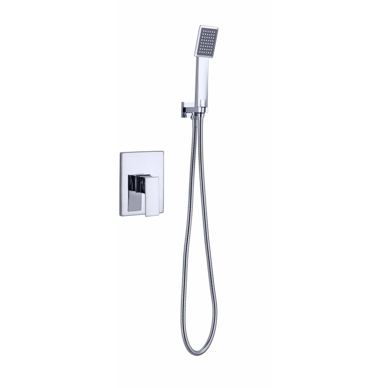 Watermark Matte Black Overhead Shower Combine Hand Shower