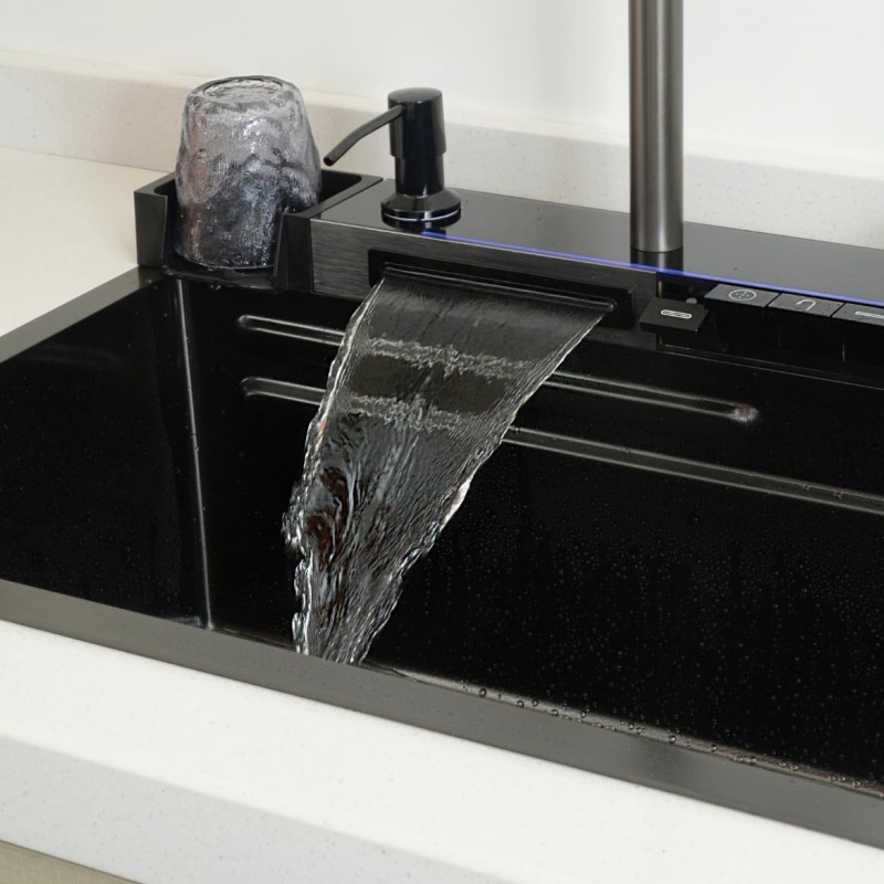 Commercial Grade Square Kitchen Sink Stainless Steel Single Bowl Undermount Handmade Durable Sink