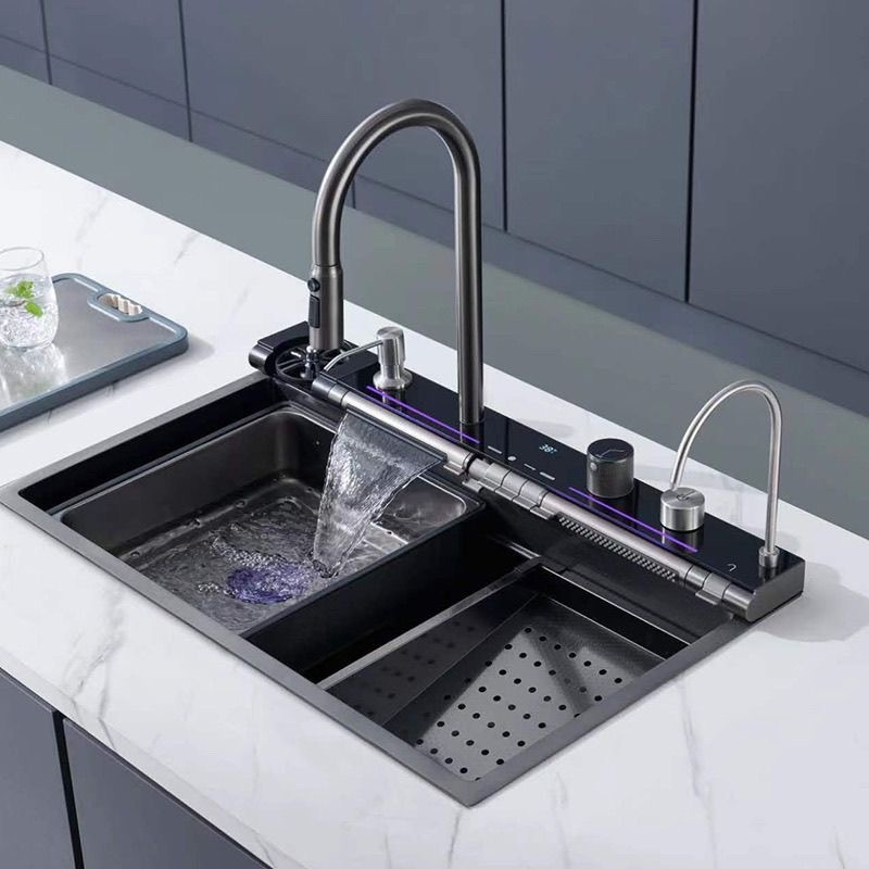 Custom Size Square Kitchen Sink Stainless Steel Single Bowl Undermount Handmade OEM Factory Supply