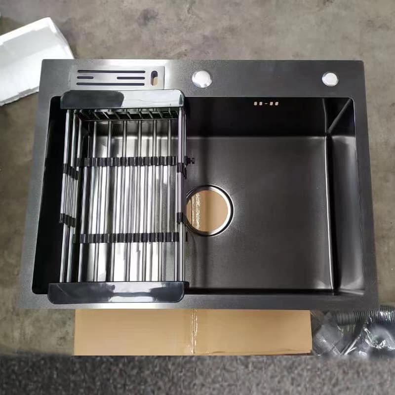 Premium Stainless Steel 304/316 Under Mount Kitchen Sink Handmade Customized Size 650X440X205mm