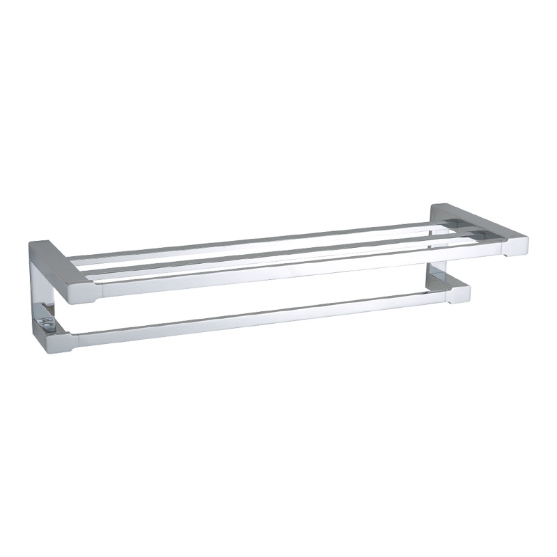 Hotel Project Modern Brushed Nickel 4 Pieces Bathroom Accessories Set