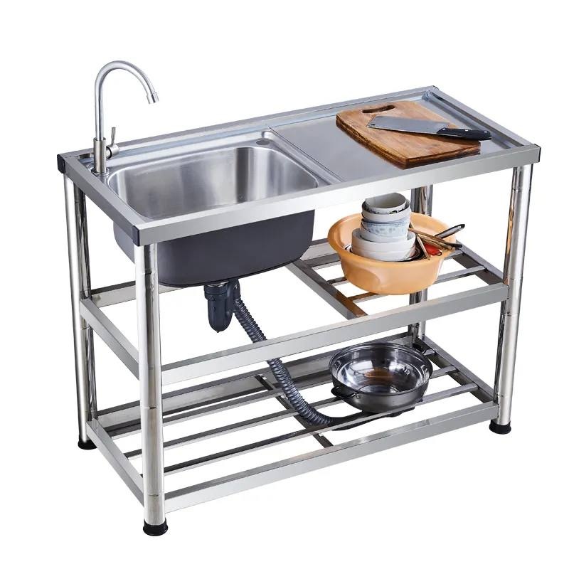 Square Kitchen Sink Stainless Steel Single Bowl Undermount Handmade Deep Anti Scratch Custom Basin