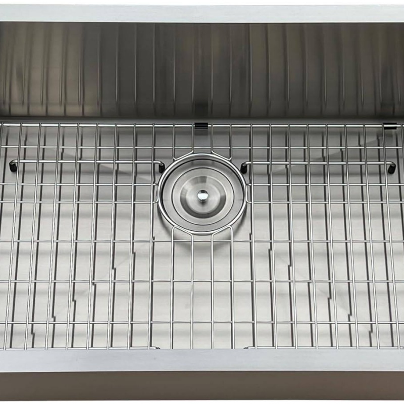 Multifunctional Kitchen Handmade Sink Flying Rain Waterfall Kitchen Sink Set
