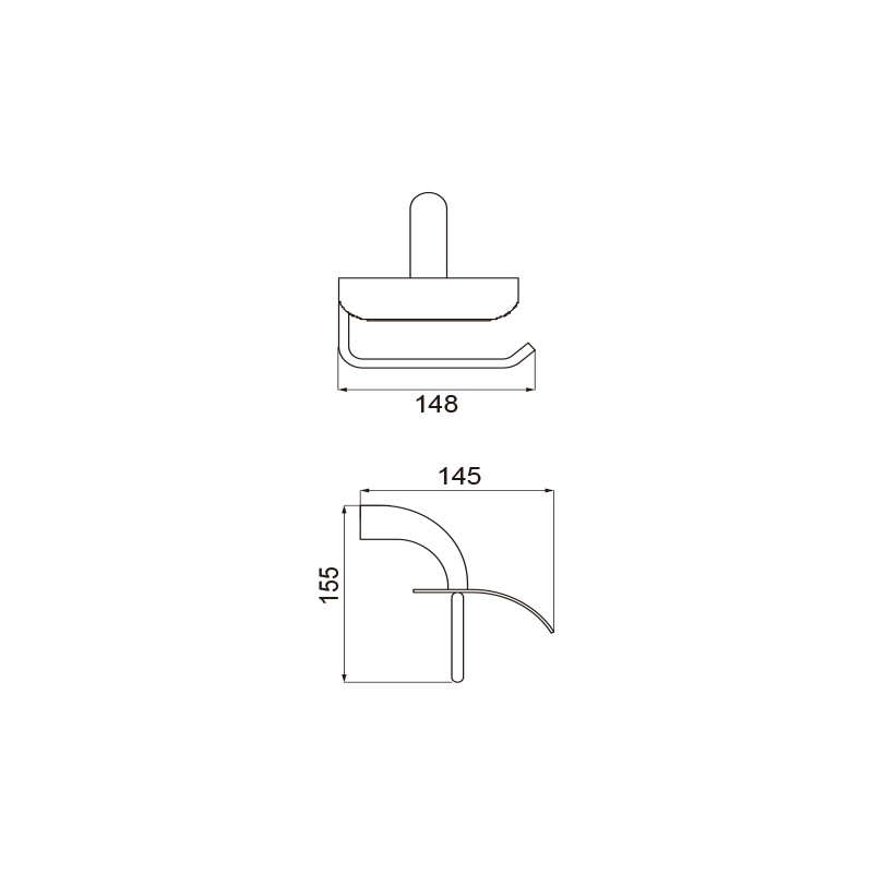 China Wholesale Zinc Alloy Chrome Wall Mounted Bathroom Accessories Set