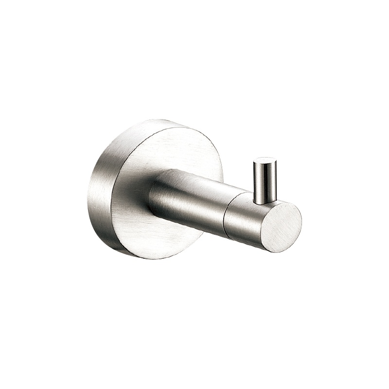 Brushed Nickel Zinc Alloy Wall Mounted 4 Pieces Bathroom Accessories Set